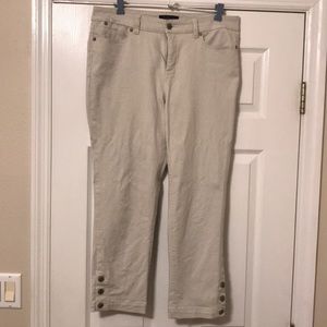 Talbots size 10 Crops